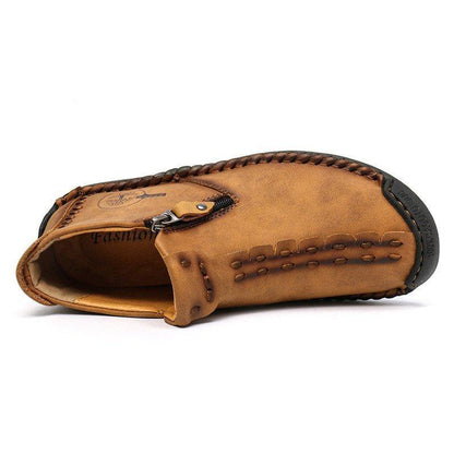 Bottines homme décontractées cousues main antidérapantes