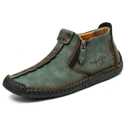 Bottines homme décontractées cousues main antidérapantes