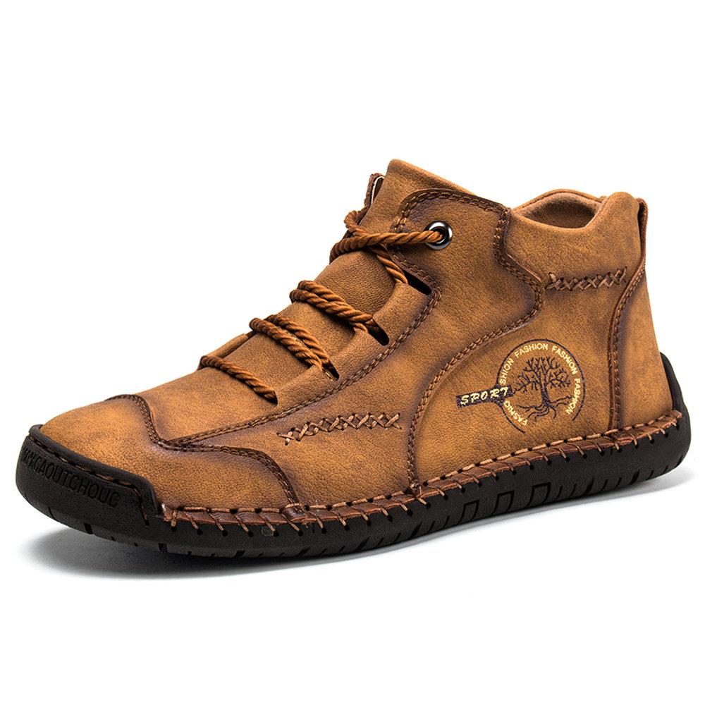 Bottines orthopédiques vintage pour homme faites à la main
