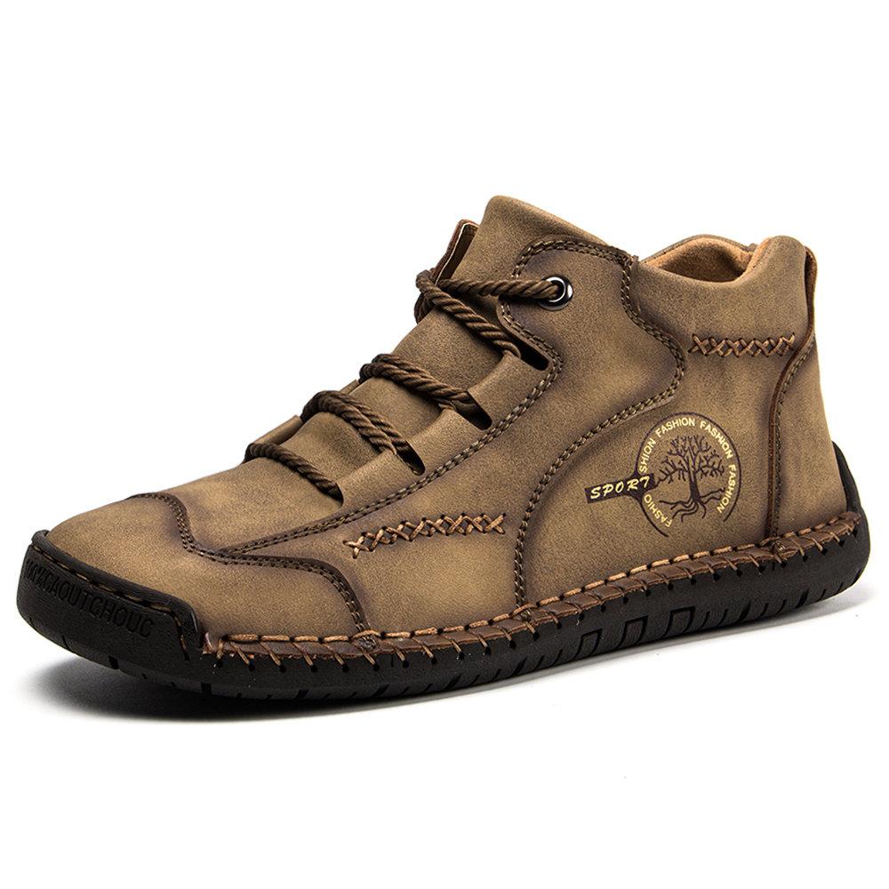 Bottines orthopédiques vintage pour homme faites à la main