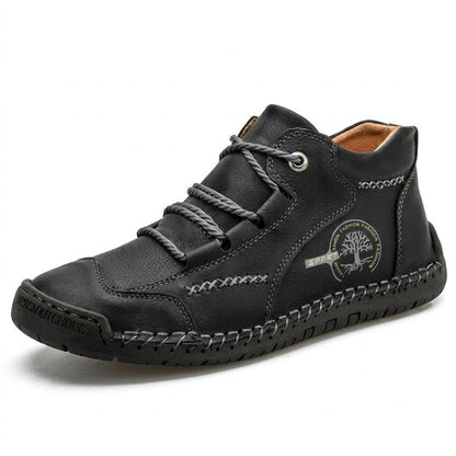 Bottines orthopédiques vintage pour homme faites à la main