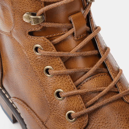 Bottines pour homme avec zip latéral et semelle antidérapante