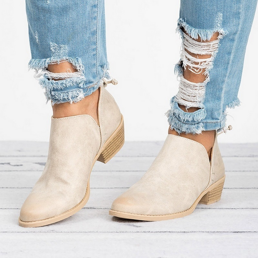 Bottines style vintage au confort moderne