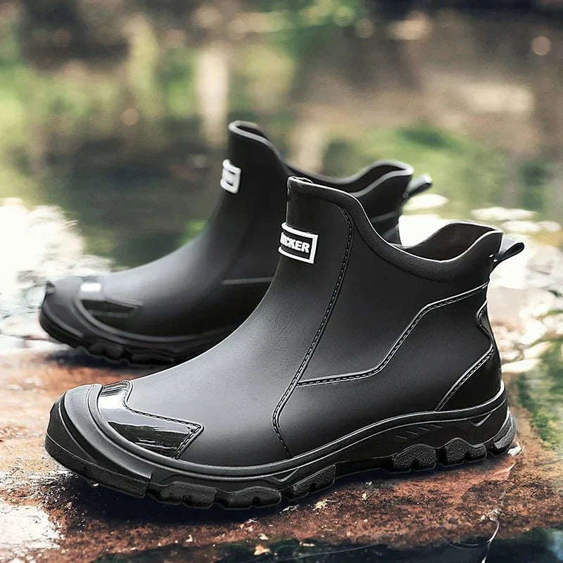 Bottines tout-terrain imperméables pour homme à semelle isolante