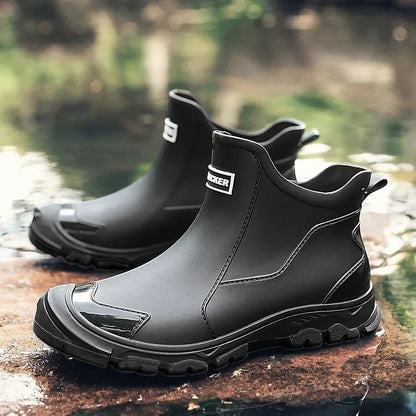 Bottines tout-terrain imperméables pour homme à semelle isolante