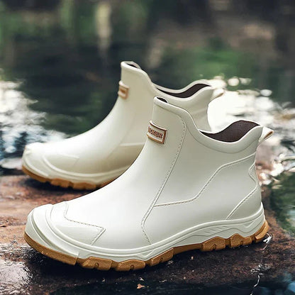 Bottines tout-terrain imperméables pour homme à semelle isolante