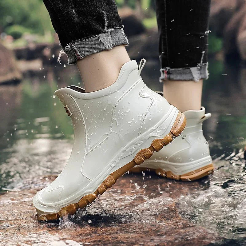 Bottines tout-terrain imperméables pour homme à semelle isolante