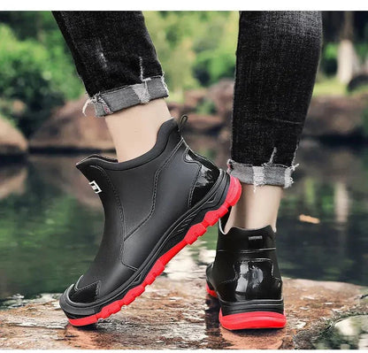 Bottines tout-terrain imperméables pour homme à semelle isolante