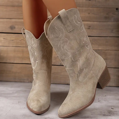Bottines western souples et élégantes pour femme - confort et style