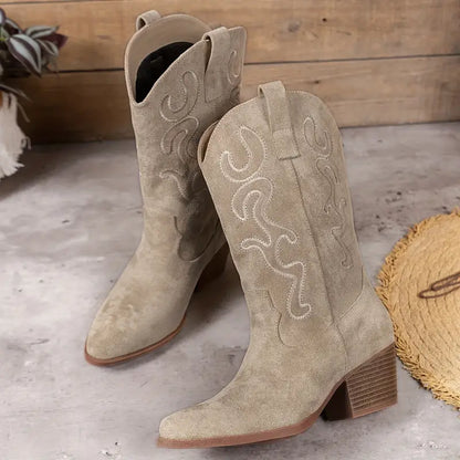 Bottines western souples et élégantes pour femme - confort et style