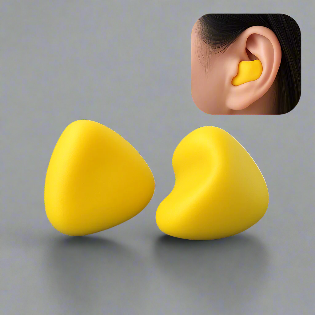 Bouchons d’oreilles en silicone antibruit pour un sommeil paisible