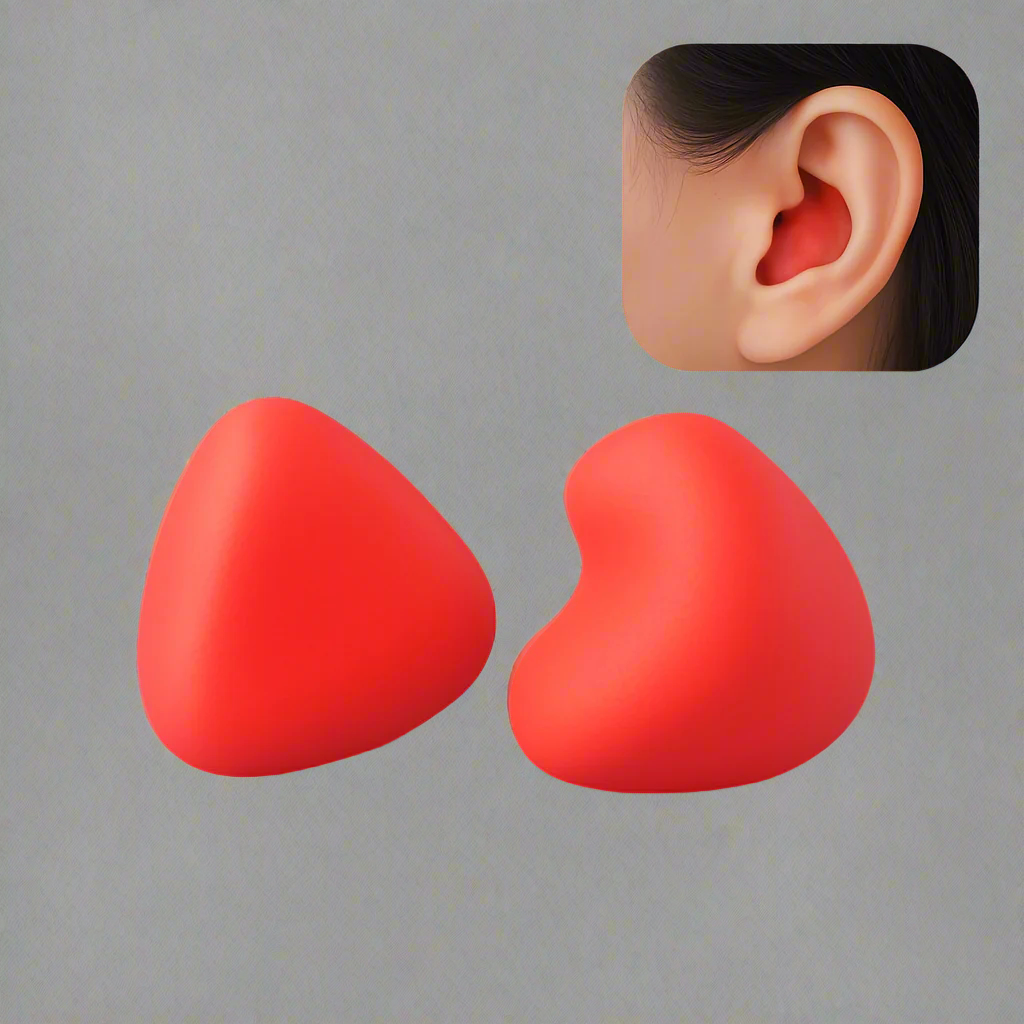 Bouchons d’oreilles en silicone antibruit pour un sommeil paisible