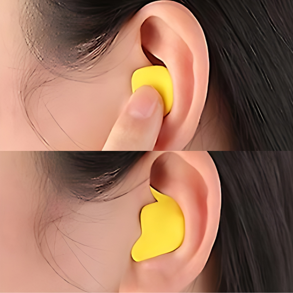 Bouchons d’oreilles en silicone antibruit pour un sommeil paisible