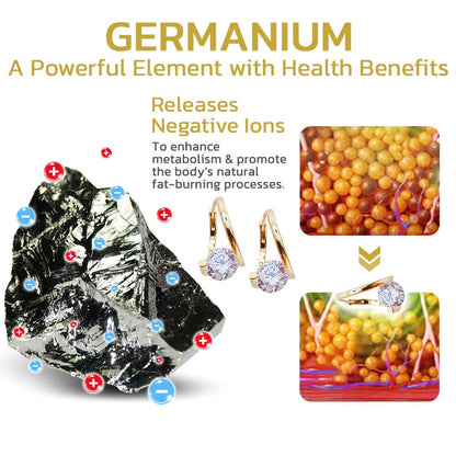 Boucles d’oreilles Lymphvity en germanium