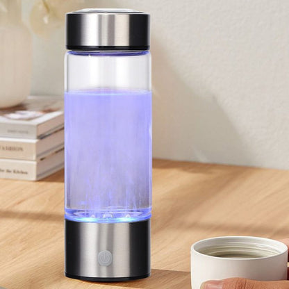 Bouteille génératrice d’eau hydrogénée portable