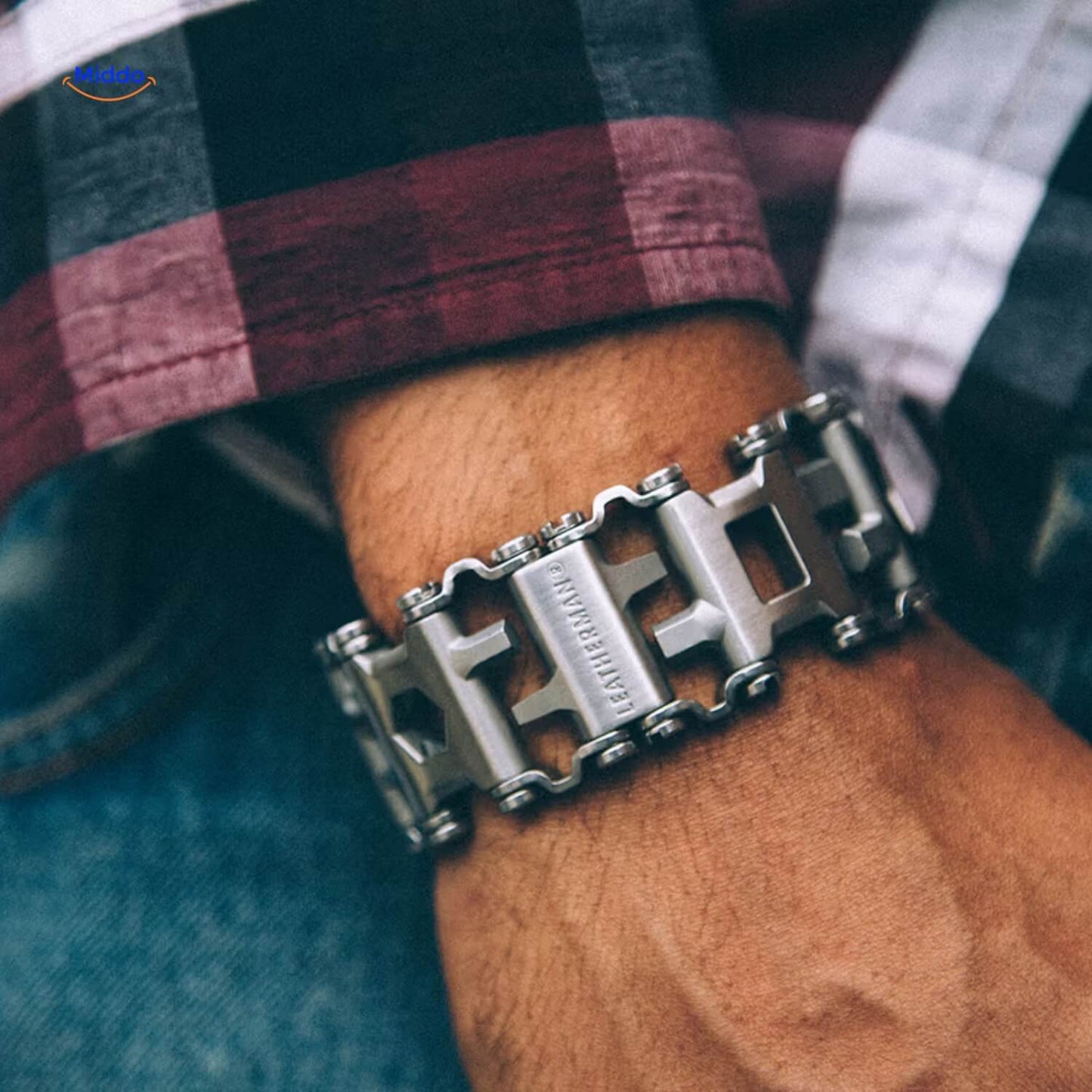 Bracelet multi-outils style Tread - au choix avec ou sans logo