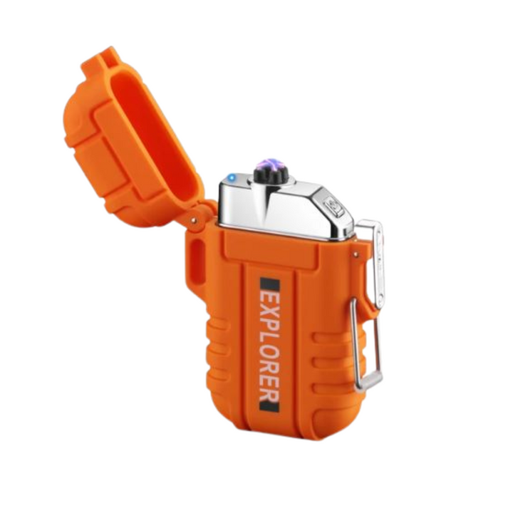 Briquet tempête étanche et coupe-vent – outil de survie ultime pour le plein air