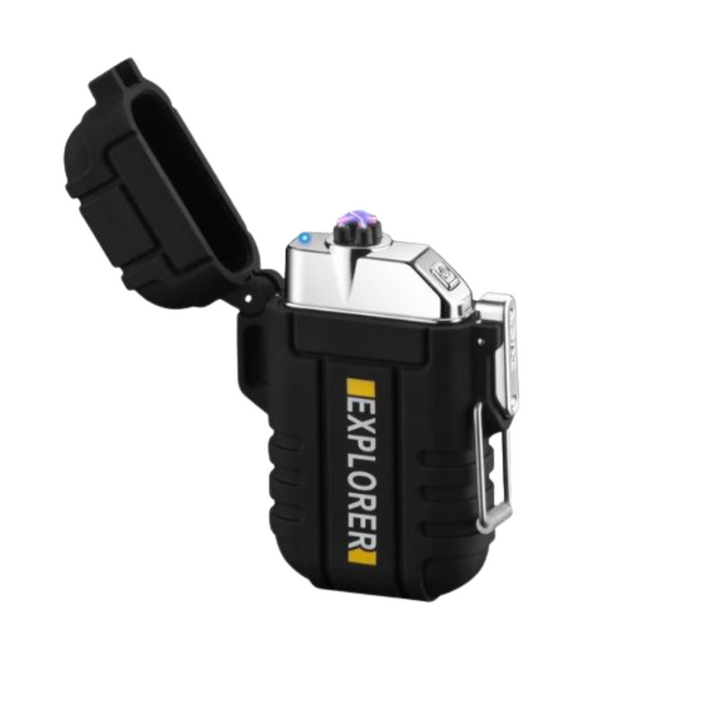 Briquet tempête étanche et coupe-vent – outil de survie ultime pour le plein air