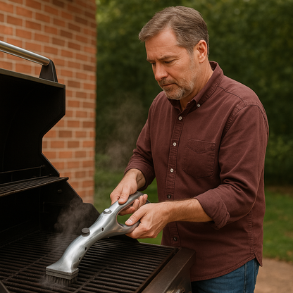 Brosse à vapeur pour barbecue