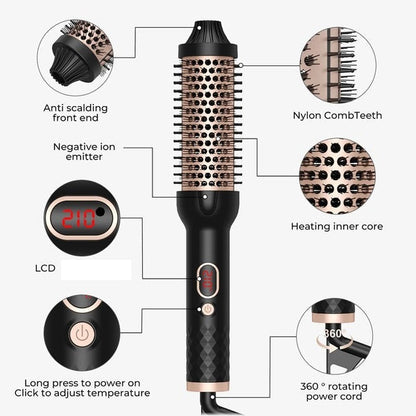 Brosse chauffante