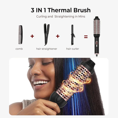 Brosse chauffante