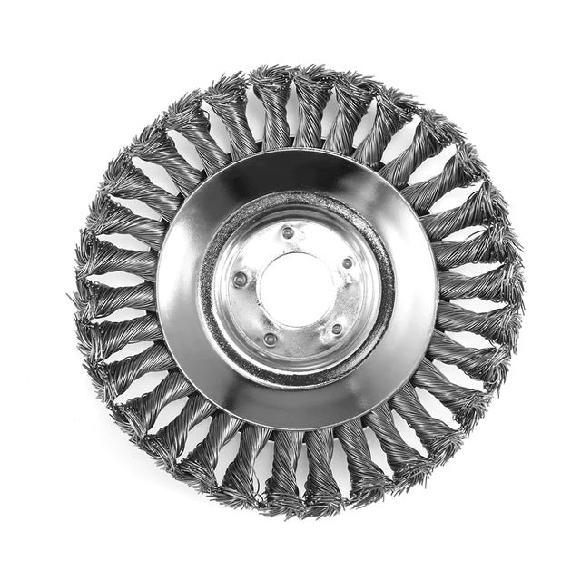 Brosse désherbante et tête de coupe en acier au carbone