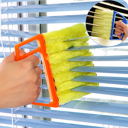 Brosse pratique pour stores et radiateurs – conception flexible et étroite – élimination facile et efficace de la poussière des endroits difficiles d'accès