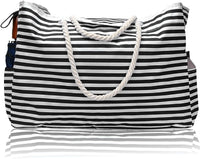 Cabas de plage imperméable, très grand format, avec pochette de voyage offerte