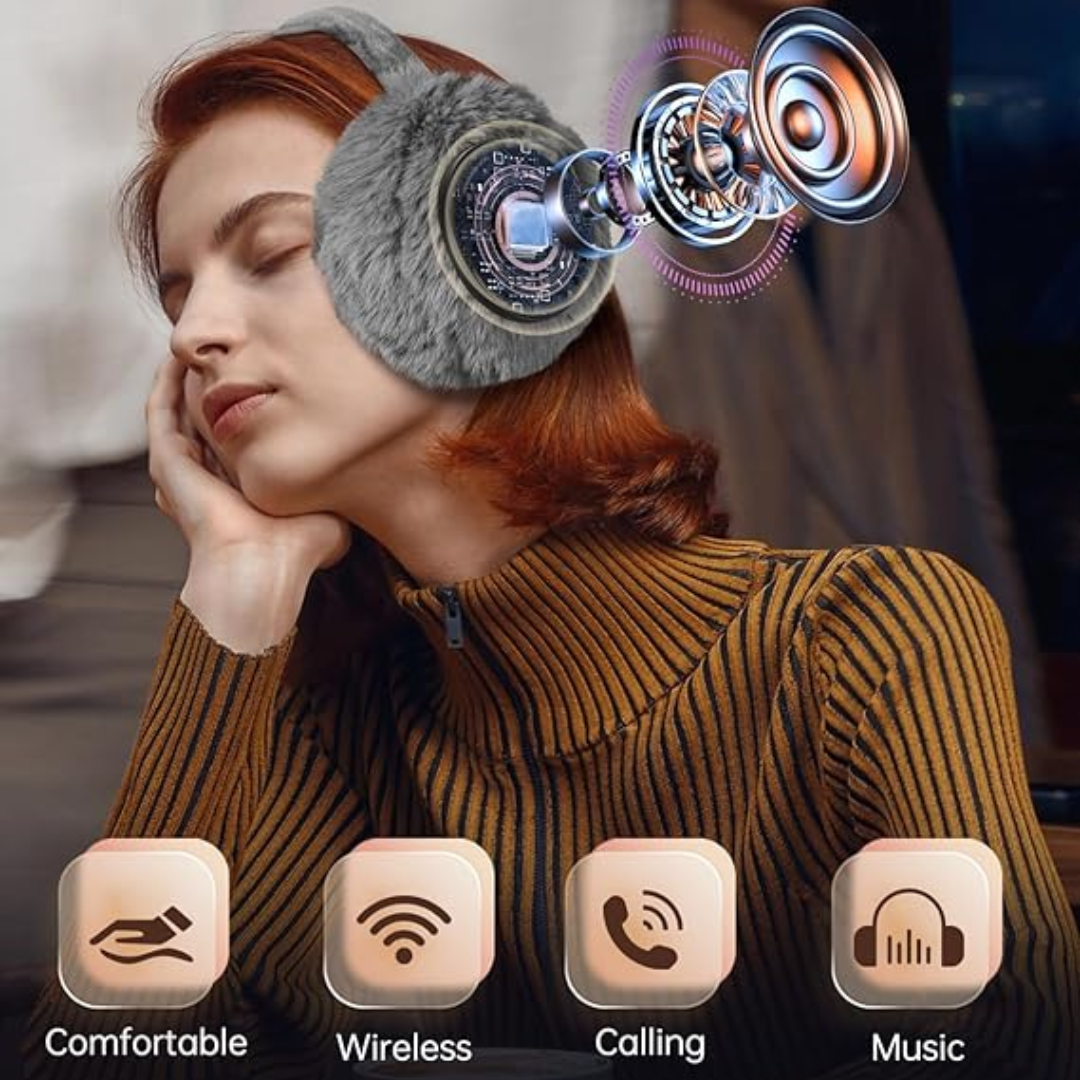 Cache-oreilles Bluetooth d’hiver