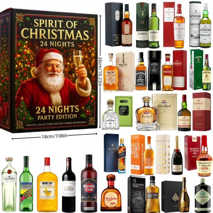 Calendrier de l’Avent 2025 au whisky