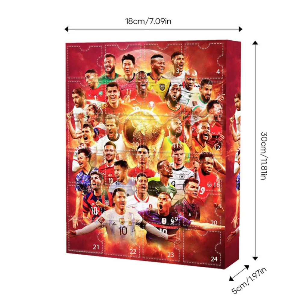 Calendrier de l’Avent 2025 club de football