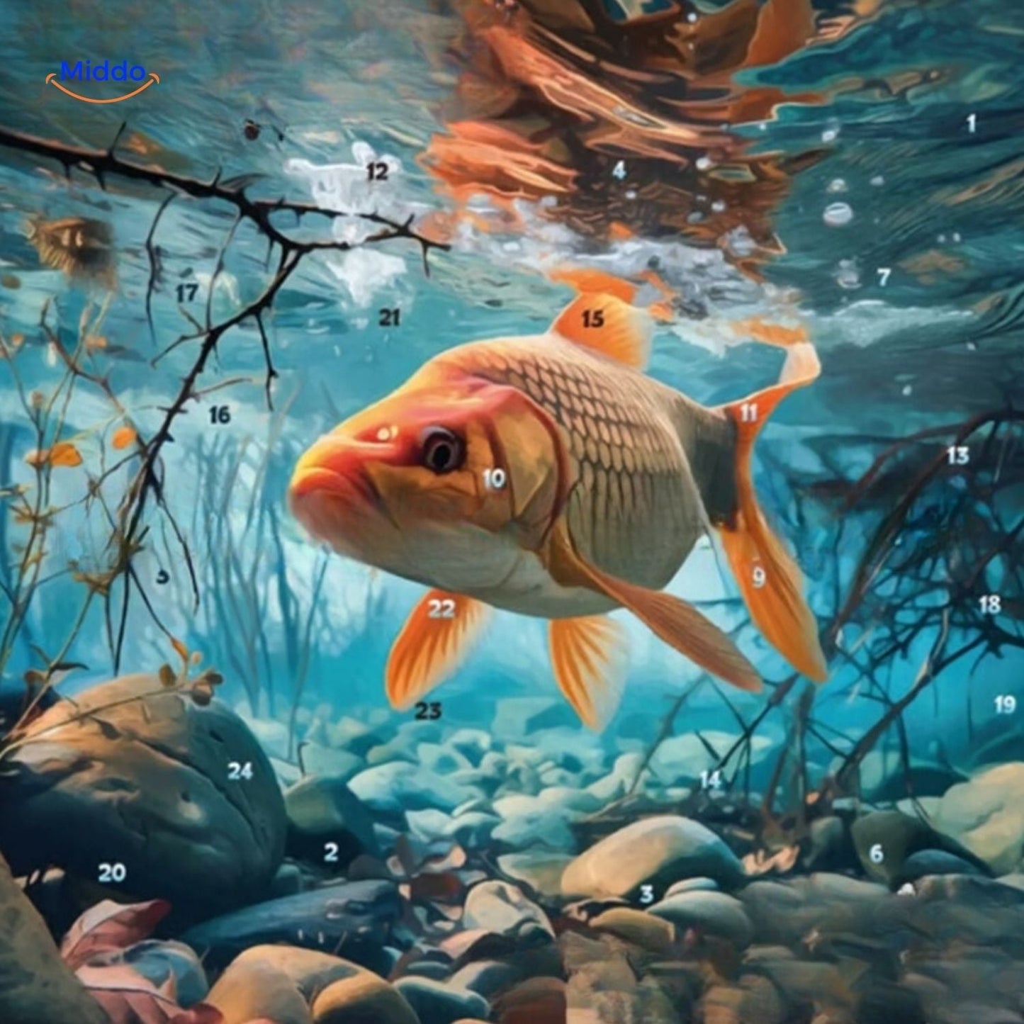 Calendrier de l’avent | 24 cadeaux tendance sur le thème des poissons pour Noël
