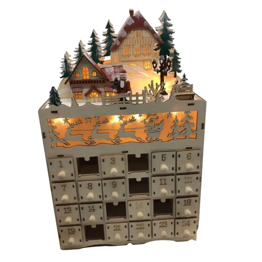 Calendrier de l’avent de Noël, 24 cases à remplir