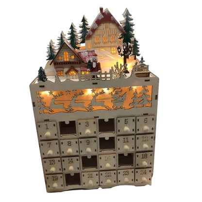 Calendrier de l’avent de Noël, 24 cases à remplir