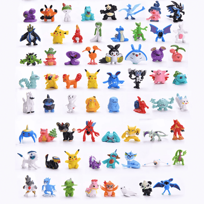 Calendrier de l’avent de Noël Pokémon - coffret mystère, 24 figurines