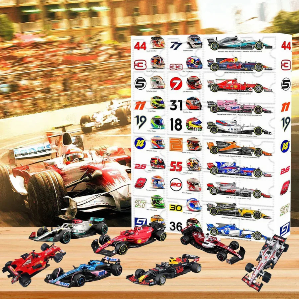 Calendrier de l’Avent Formule 1
