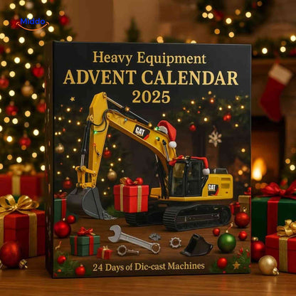 Calendrier de l’Avent | véhicules de chantier, 24 surprises et plaisir de jeu