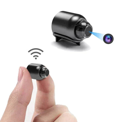 Caméra IP Wi-Fi ultra-compacte | 1080p Full HD | optique grand angle 120° | vision nocturne infrarouge et détecteur de mouvement | audio bidirectionnel | accès à distance mondial