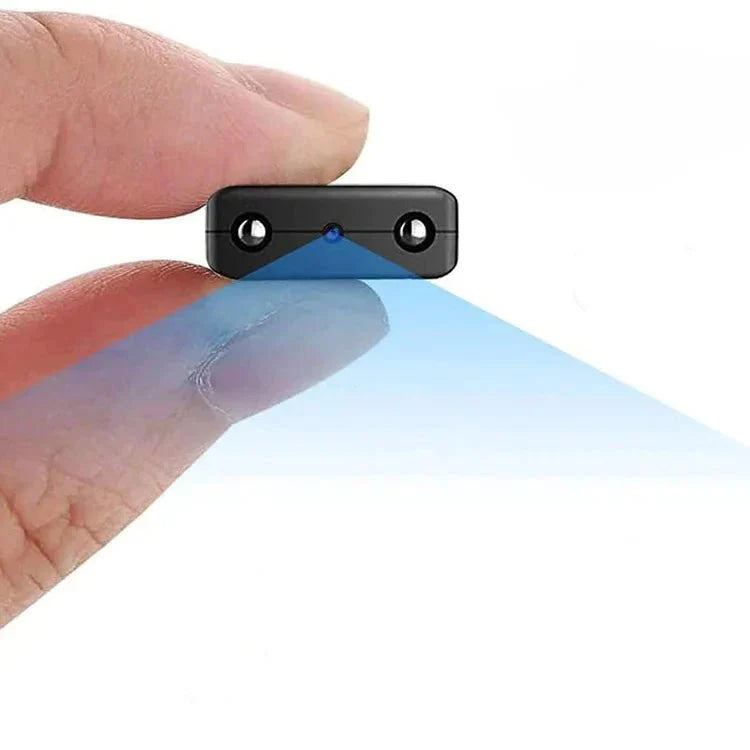 Caméra micro HD compacte Wi‑Fi avec audio et vision nocturne