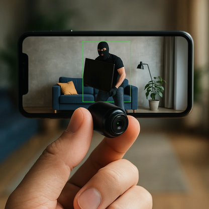 Caméra sans fil discrète 1080p HD avec audio pour la surveillance