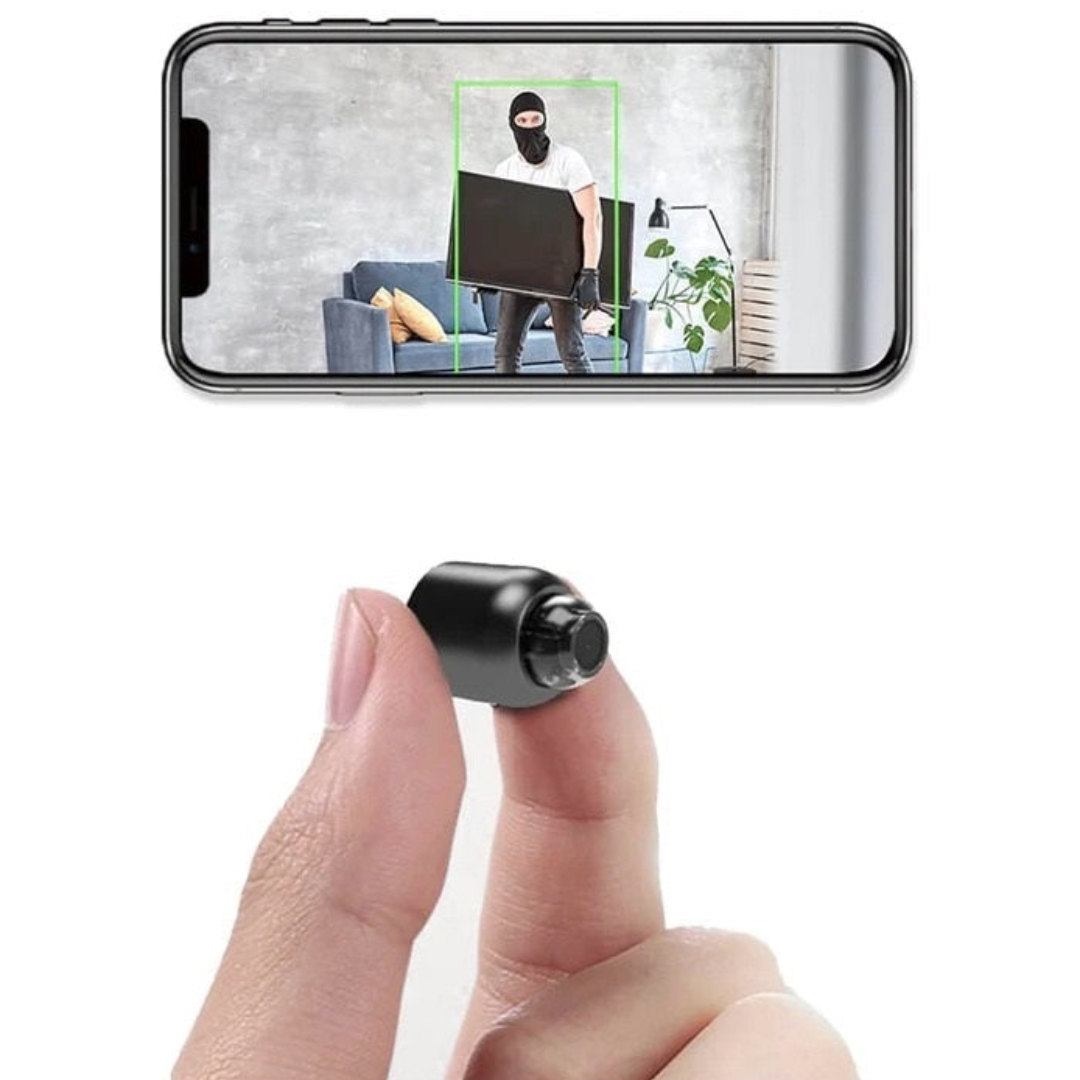 Caméra sans fil discrète 1080p HD avec audio pour la surveillance