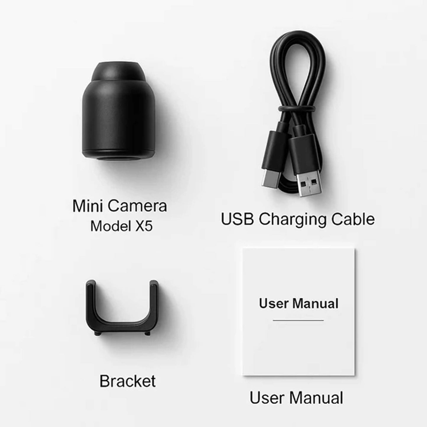 Caméra sans fil discrète 1080p HD avec audio pour la surveillance