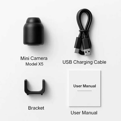 Caméra sans fil discrète 1080p HD avec audio pour la surveillance