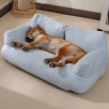 Canapé pour chien rafraîchissant en tissu respirant