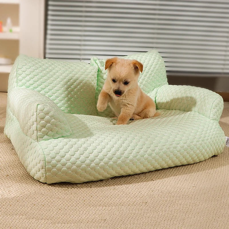 Canapé pour chien rafraîchissant en tissu respirant