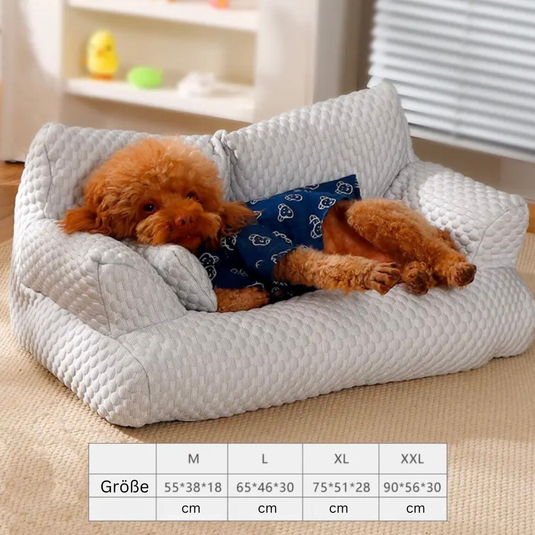 Canapé pour chien rafraîchissant en tissu respirant