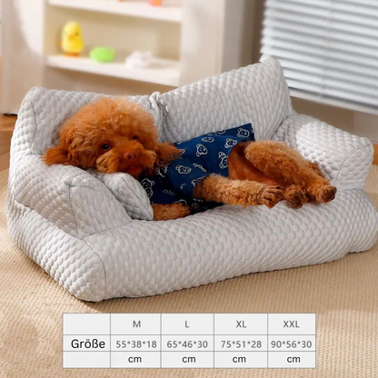Canapé pour chien rafraîchissant en tissu respirant