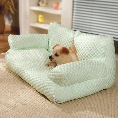 Canapé pour chien rafraîchissant en tissu respirant