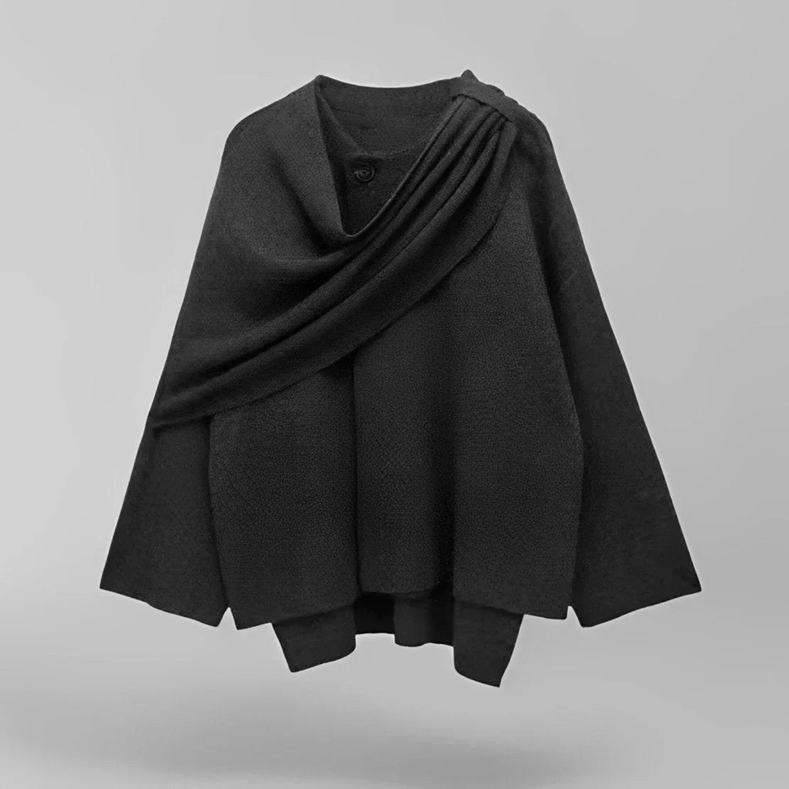 Cape chic et confortable - tissu doux