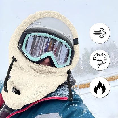 Capuche en polaire polyvalente pour l'hiver
